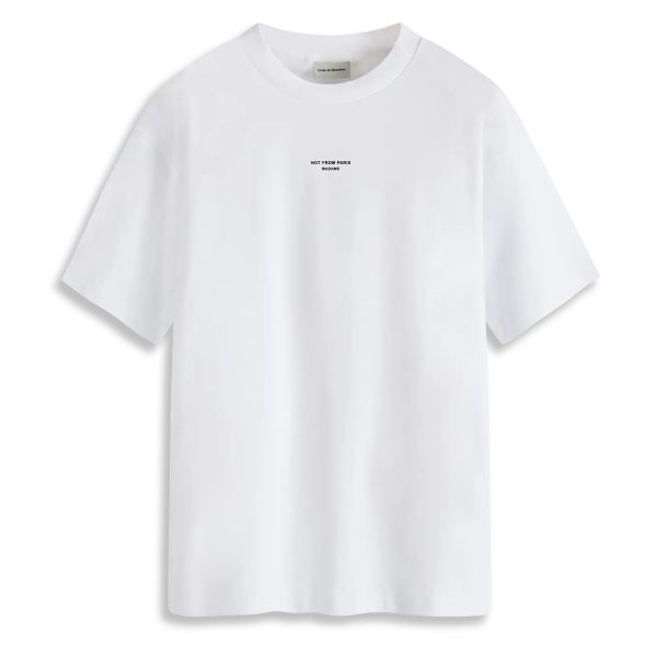 Drôle De Monsieur NFPM T-shirt Wit