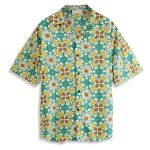 Drôle De Monsieur Slogan Faïence Overhemd Groen