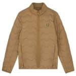 Lyle & Scott Crest Quilted Jas Donker Groen