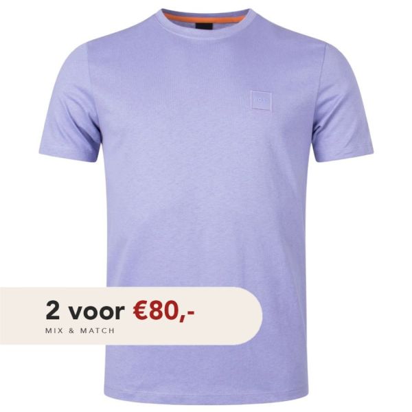 Boss Tales T-shirt paars
