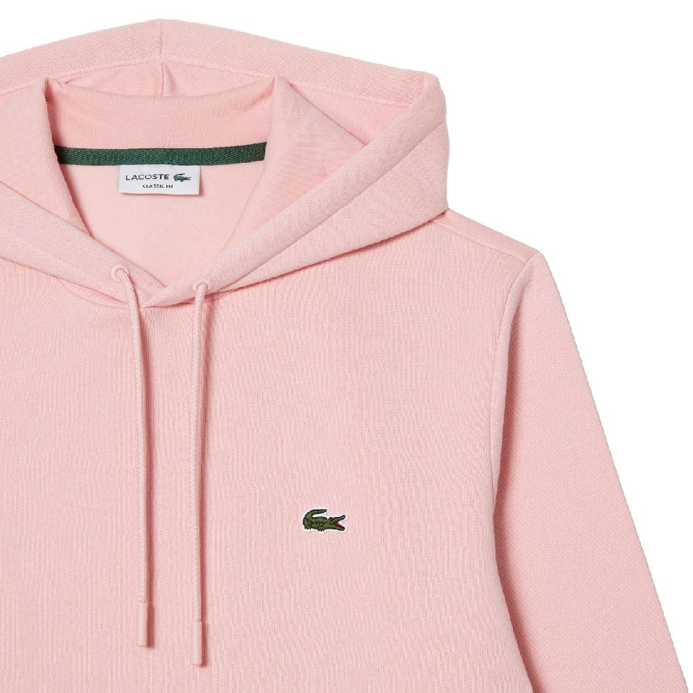 lacoste hoodie roze