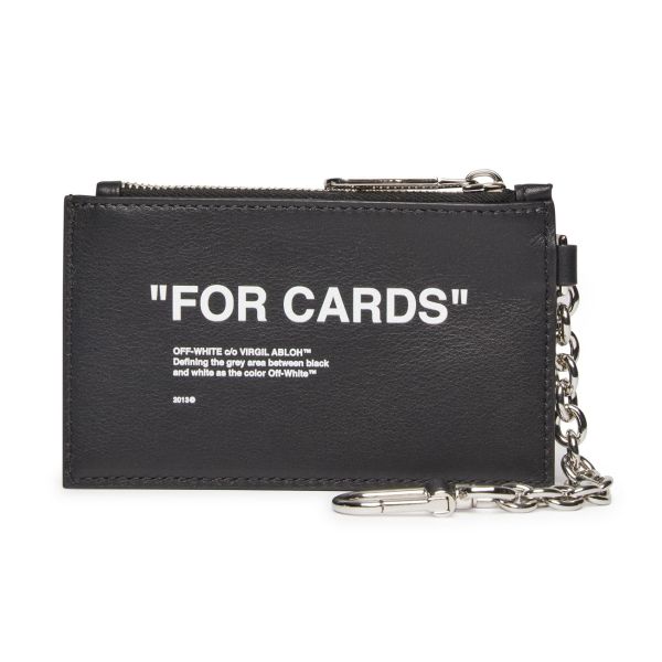 Off-White Quote Kaarthouder Zwart