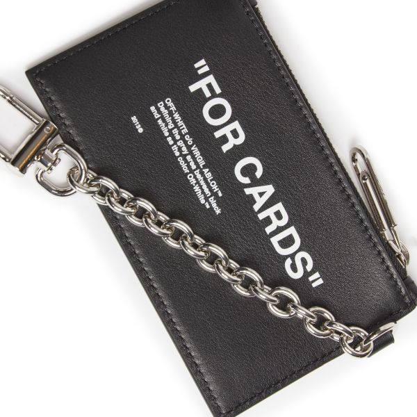 Off-White Quote Kaarthouder Zwart