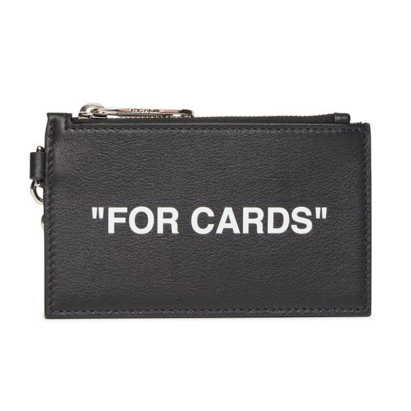 Off-White Quote Kaarthouder Zwart