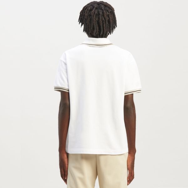 Palm Angels Classic Logo Polo Wit