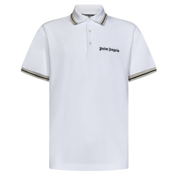 Palm Angels Classic Logo Polo Zwart