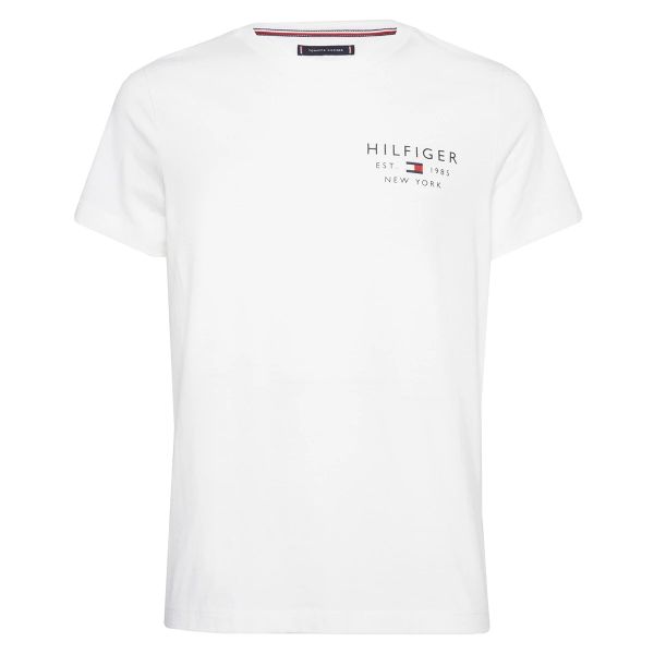 Tommy Hilfiger Brand Love Small Logo T-shirt Wit