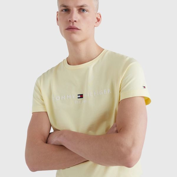 Tommy Hilfiger Logo T-shirt Geel