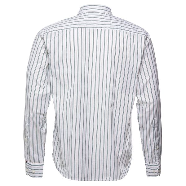Tommy Hilfiger Natural Overhemd Groen/Wit