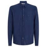 Tommy Hilfiger Pigment Dyed Overhemd Navy