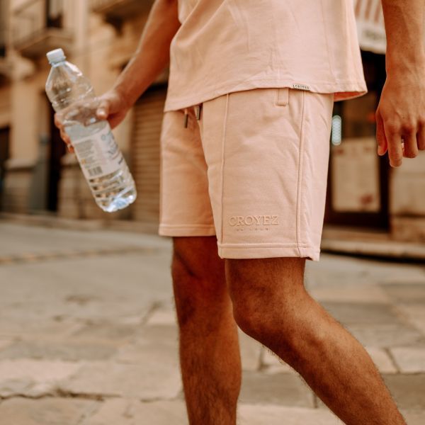 Croyez Abstract Korte Broek Roze