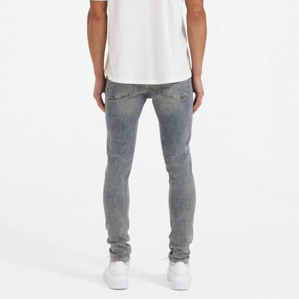 Represent Essential Denim Jeans Blue Cream