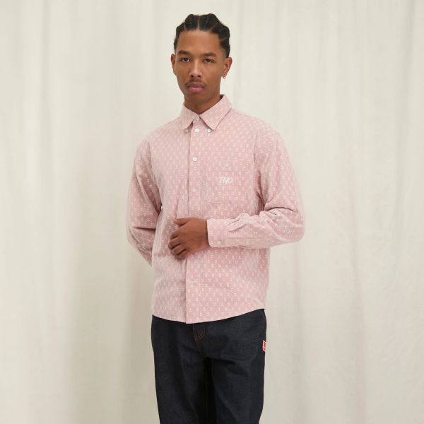 The New Originals Curtain Overshirt Roze