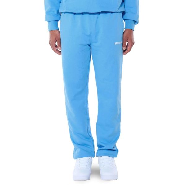 Banlieue Script Trainingsbroek Blauw
