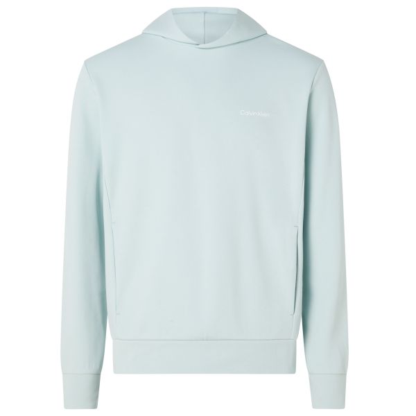 Calvin Klein Micro Logo Hoodie Licht Blauw