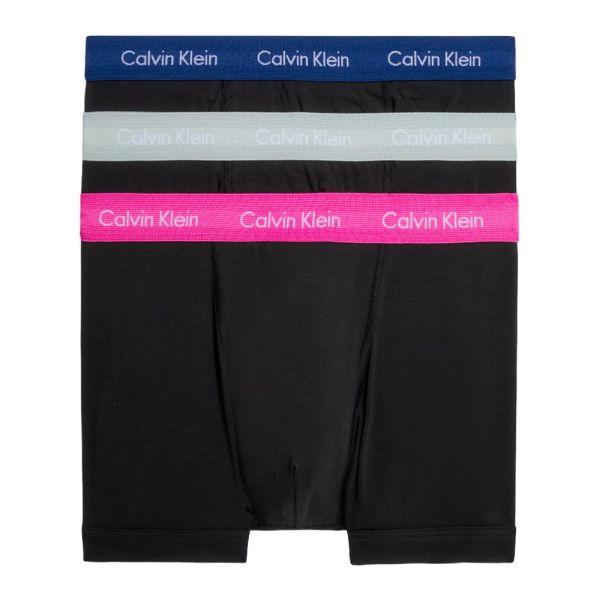 Calvin Klein Trunk Boxer 3-Pack Roze/Grijs/Blauw