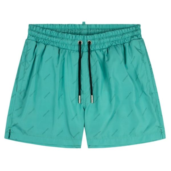 Croyez Allover Zwembroek Turquoise