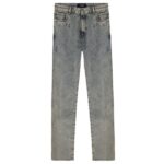 Represent Front Stitch Baggy Jeans Dust Blue
