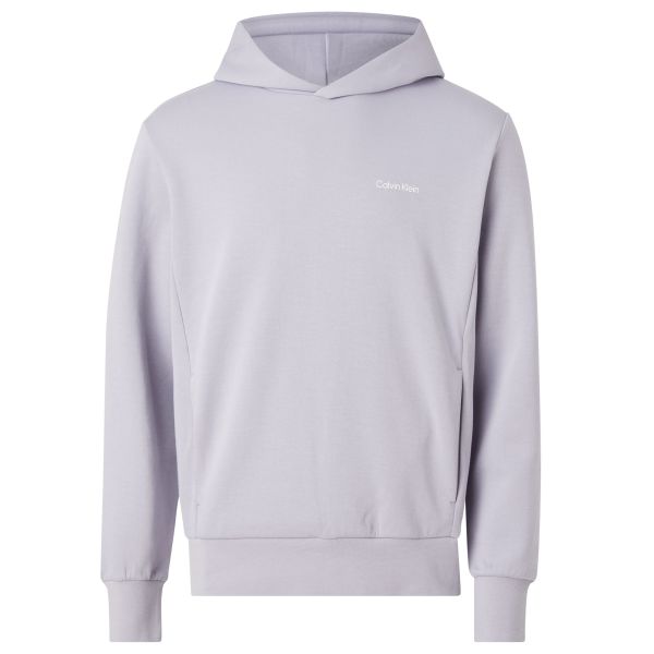 Calvin Klein Micro Logo Hoodie Licht Grijs