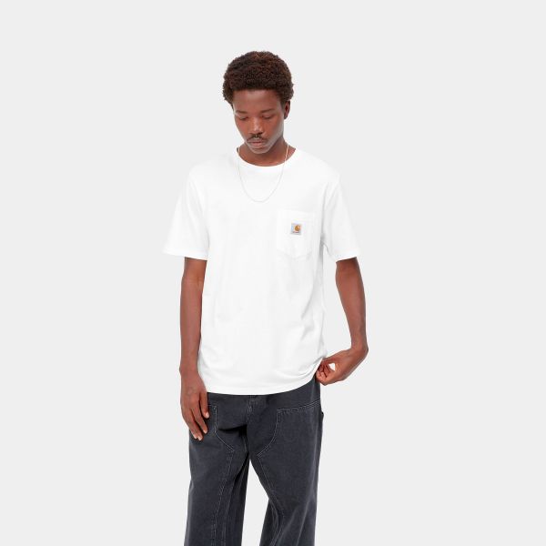 Carhartt Pocket T-shirt Wit