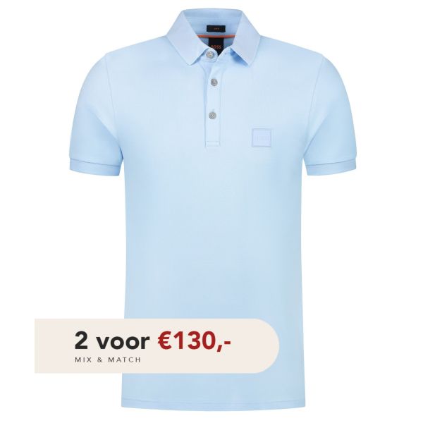 Boss Passenger Polo Licht Blauw