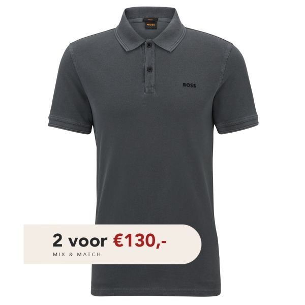 Boss Prime Polo Antraciet