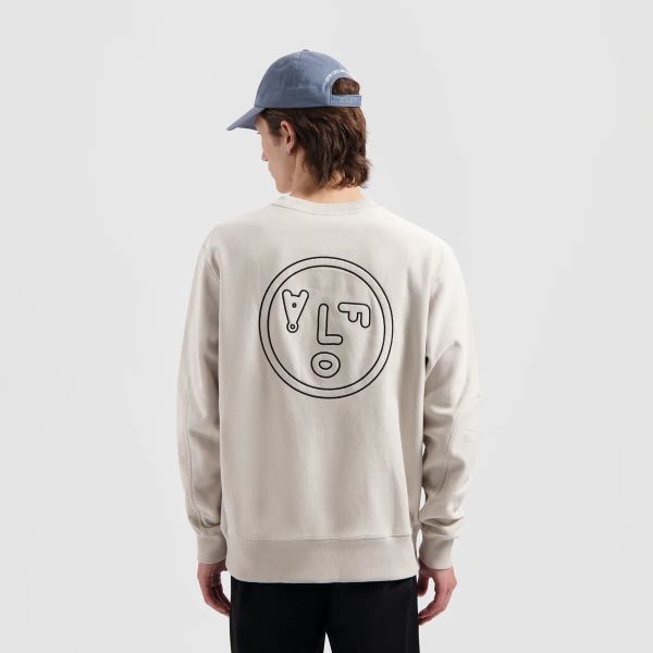 Olaf Face Sweater Off White