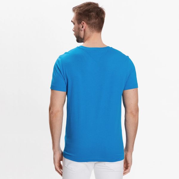 Tommy Hilfiger Brand Love Small Logo T-shirt Blauw