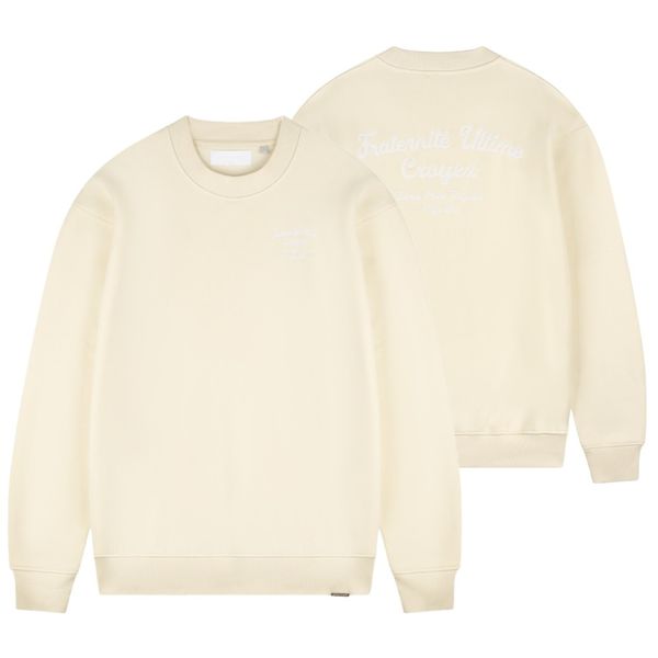 croyez fraternité sweater beige
