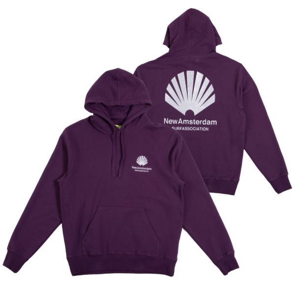 New Amsterdam Surf Association Logo Hoodie Paars