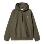 Carhartt American Script Hoodie Donker Groen