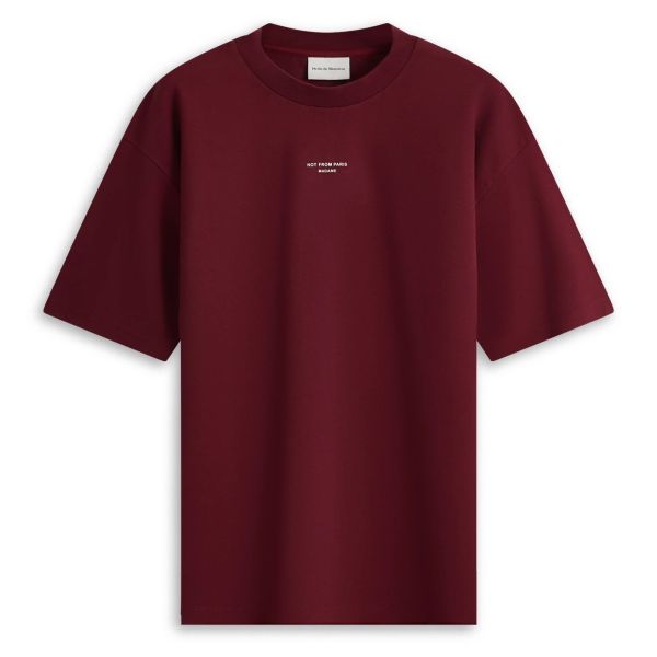 Drôle De Monsieur NFPM T-shirt Bordeaux