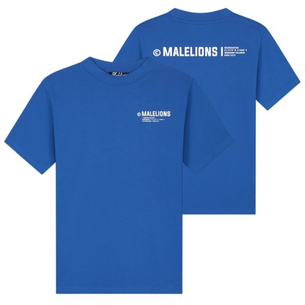 Malelions Workshop T-shirt Blauw