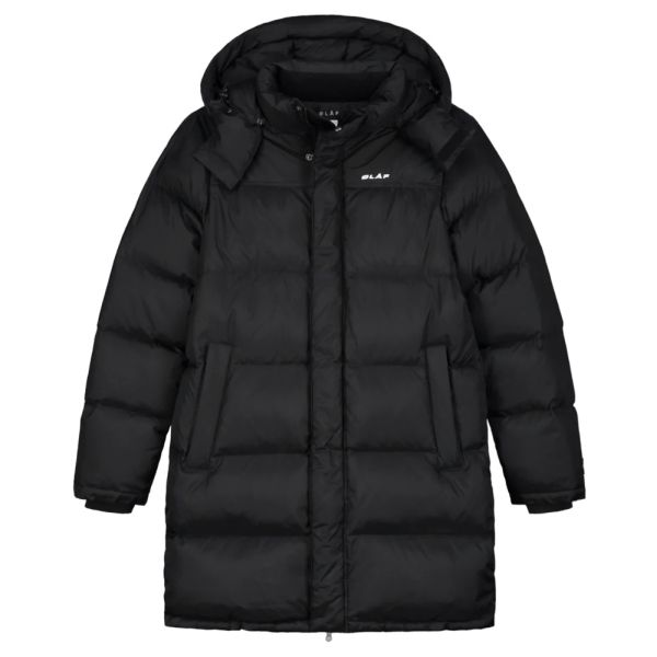 Olaf Long Puffer Zwart