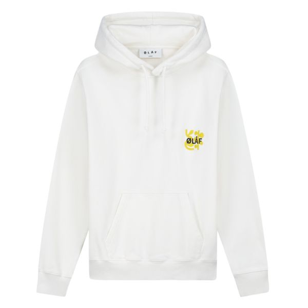 Olaf Vine Hoodie Wit