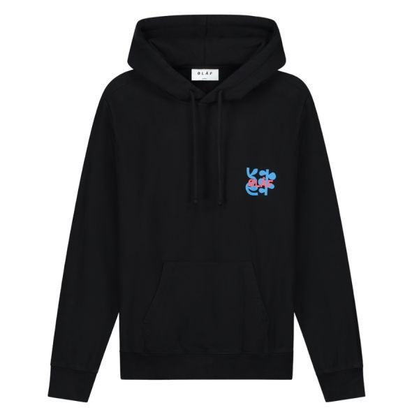 Olaf Vine Hoodie Zwart