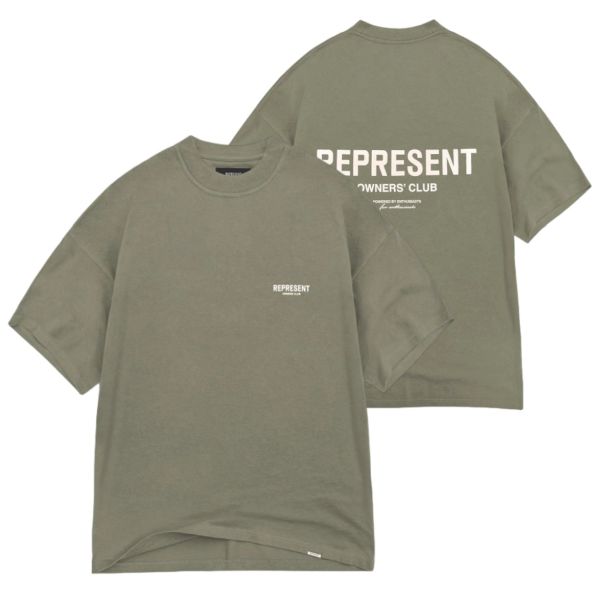 Represent Owners Club T-shirt Olive