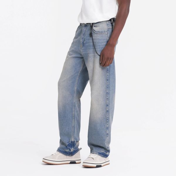Represent R3 Baggy Denim Jeans Blauw
