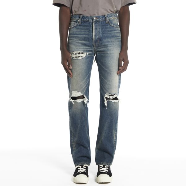 Rhude Boxer Denim Jeans Blauw
