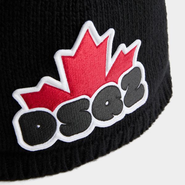 Dsquared2 Knit Muts Zwart