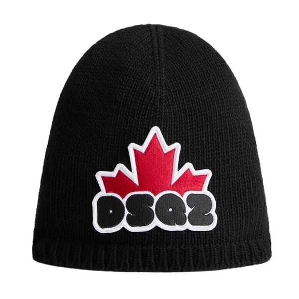Dsquared2 Knit Muts Zwart