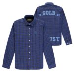 In Gold We Trust The Clash Overshirt Blauw