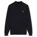 Lyle & Scott Roll Neck Sweater Zwart