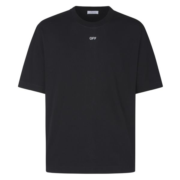 Off-White Off Stamp Skate T-shirt Zwart