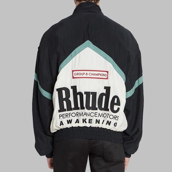 Rhude Awakening Track Jack Zwart/Wit