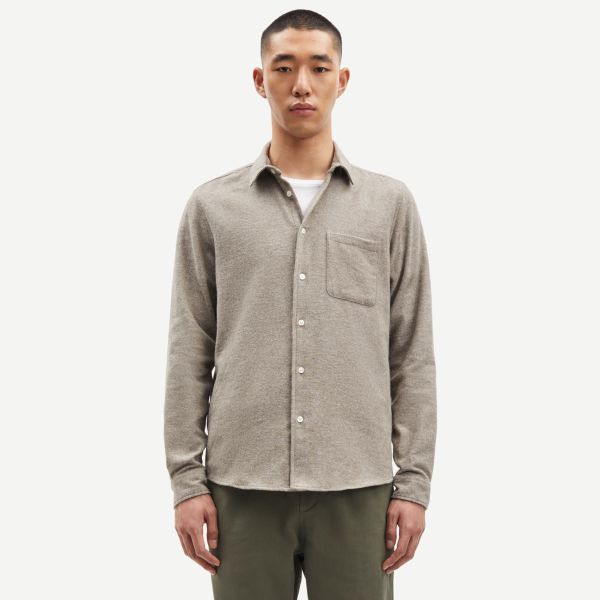 Samsøe Samsøe Liam Overshirt Beige