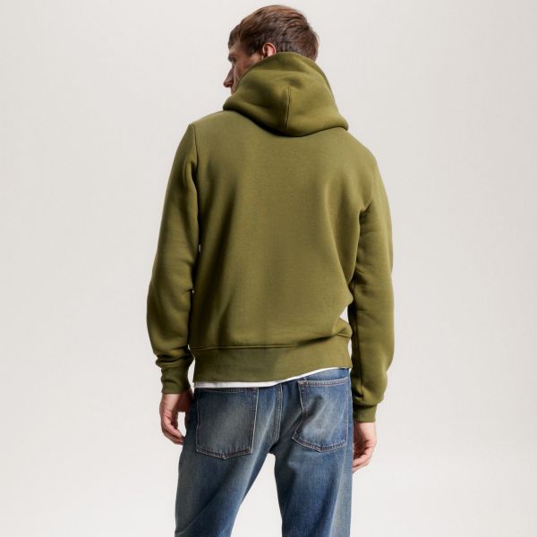Tommy Hilfiger Monotype Roundall Hoodie Groen