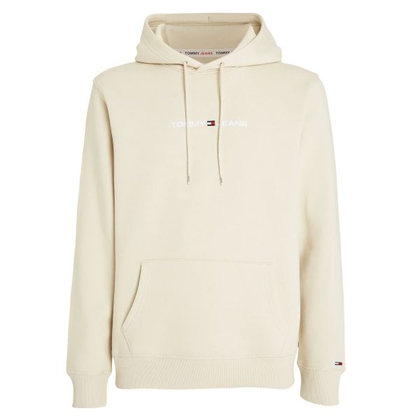 Tommy Jeans Linear Hoodie Off White