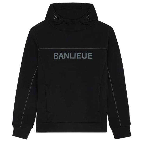 Banlieue 3D Tracktop Hoodie Zwart
