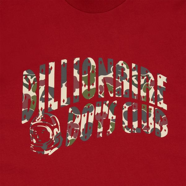 Billionaire Boys Club Duck Camo Arch Logo T-shirt Rood